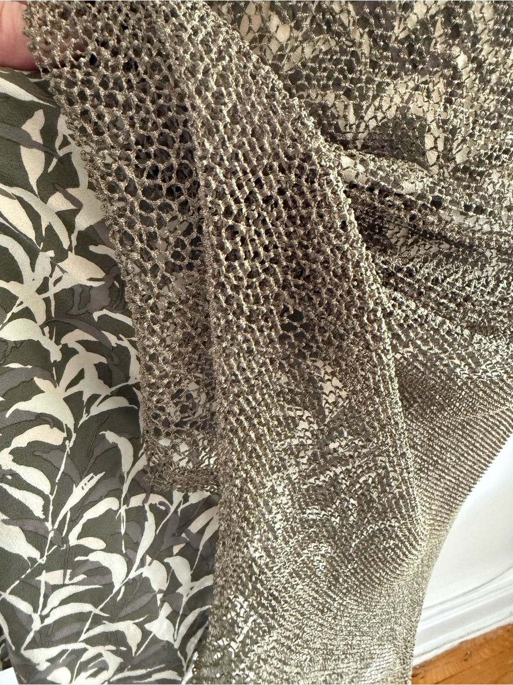 Sleeveless Silk 100% Cowl Neck Dress - Picture 6 of 8